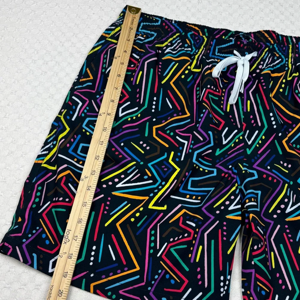 Chubbies Swim Trunks Abstract‎ Loud Print Men XXL 7